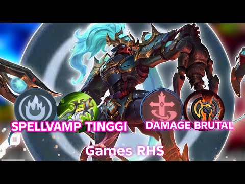 SPELLVAMP ATAU BURST? SETTING EMBLEM DAN BUILD ALPHA TERSAKIT 2025