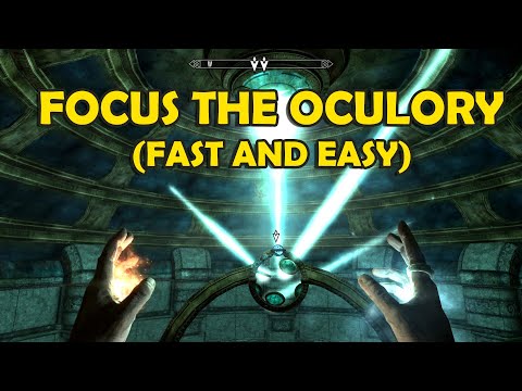 How to Focus The Oculory | puzzle solved | Skyrim