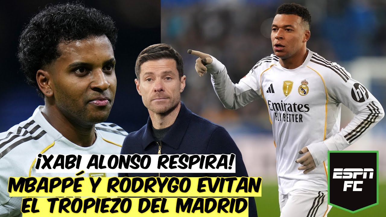 REAL MADRID SOBREVIVE en PARTIDO CLAVE para SALVAR y DARLE RESPIRO a XABI ALONSO | ESPN FC