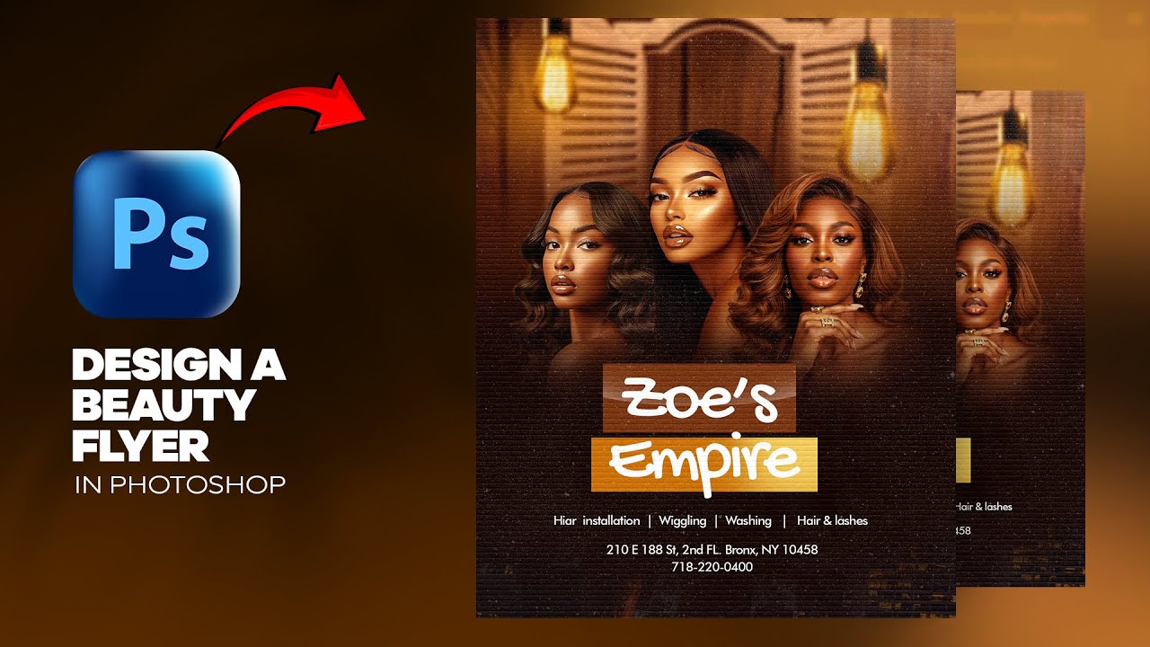 Design PRO Social Media Flyers in Photoshop — Beginner to Advanced (2026 Guide)