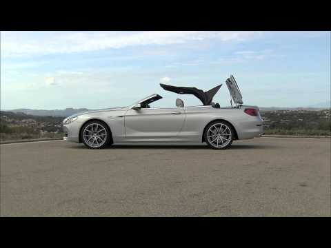 2012 BMW 6 Series Convertible Soft Top in Action