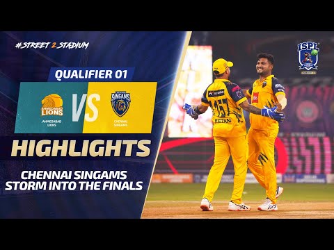 ISPL Season 3 - Qualifier 1: Chennai Singams move to the finale in style!