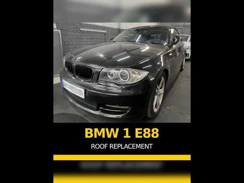 BMW 1 cabrio e88 - soft top replacing - CABRIO SERVICE