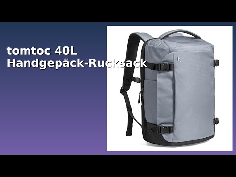 BEWERTUNG (2025): tomtoc 40L Handgepäck-Rucksack. WESENTLICHE Einzelheiten
