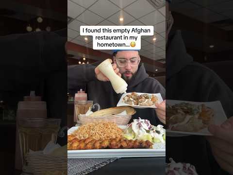 This Afghan restaurant will SHOCK you!!