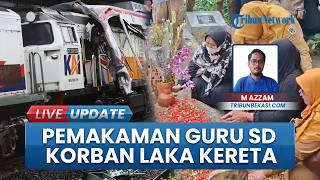 Tangis Iringi Pemakaman Guru SD Nurlaela Korban Laka Kereta di Bekasi, Duka Keluarga Tak Terbendung