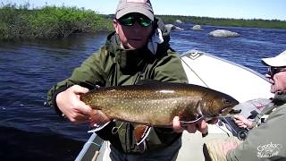 &quot;Crooks Lake Fever&quot; - World Class Brook Trout on the Fly - Crooks Lake Lodge, Labrador