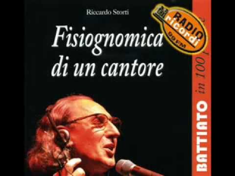 FISIOGNOMICA DI UN CANTORE. Battiato in 100 pagine di Riccardo Storti (Radio Ti Ricordi Roma))