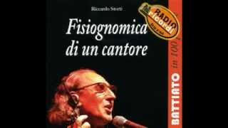 FISIOGNOMICA DI UN CANTORE. Battiato in 100 pagine di Riccardo Storti (Radio Ti Ricordi Roma))