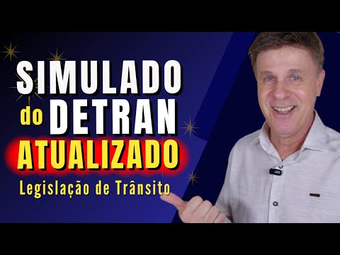 DETRAN 2025 Official Mock Exam. Theoretical Legislation Test.