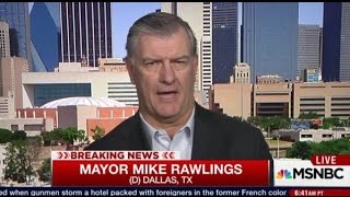Dallas Mayor: We Don't Isolate Young White Men...