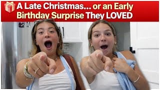 A Late Christmas.. 🤶 or an Early Birthday 🎉 Surprise They LOVED 🥰 | VLOG#2172