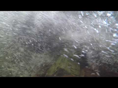 GoPro Hero 5 - test v horském potoce; GoPro Hero 5 underwater test