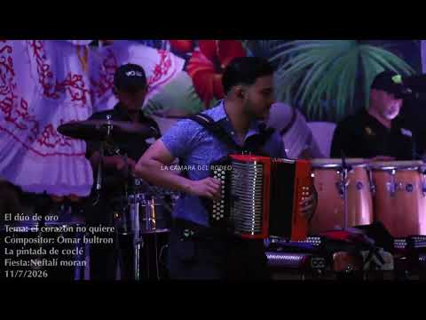 EL CORAZÓN NO QUIERE- JORGE& BALBINO GÓMEZ (EN VIVO) DESDE LA PINTADA / Neftalí moran