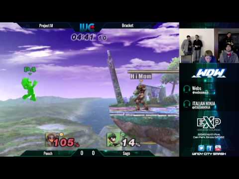 WDW 2/25/15 - Sago (Luigi) vs Pooch (Samus)