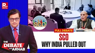 Debate With Arnab: India Refuses To Sign The SCO Joint Statement  In Major Snub To China-Pak