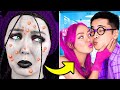 Wednesday Addams Boyfriend in Real Life! Goth Girl's Makeover for Soft Boy Love 🖤➡️💖