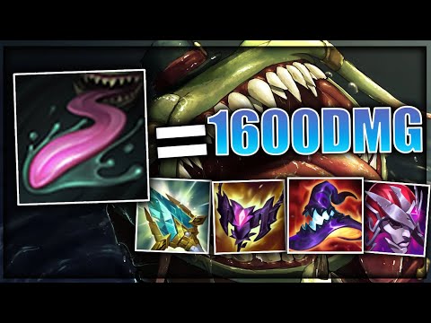 AP TAHM KENCH INFINITE DAMAGE HACK (1Q = 1600DMG) - No Arm Whatley