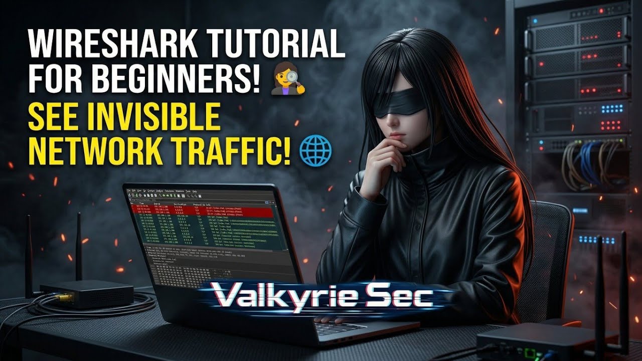 🕵️‍♀️ Wireshark Tutorial for Beginners: See Invisible Network Traffic! 🌐