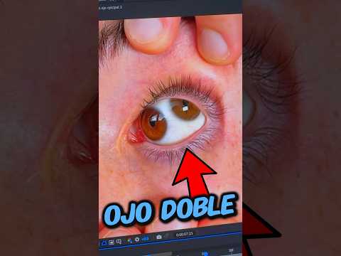 Detrás de cámaras de cómo logré este efecto😱👁️📸