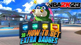 *NEW* BADGE GLITCH TO GET 30+ EXTRA BADGES IN NBA 2K23! HOW TO GET EXTRA BADGES FOR YOUR BUILD 2K23!