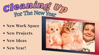 Cleaning Up For The New Year #fyp #crochet #sewing