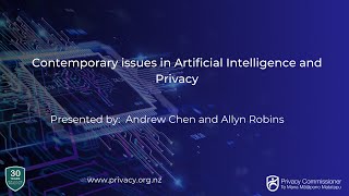 On the Frontier Contemprary Issues in AI and Privacy