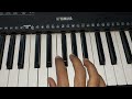 Soch Liya Keyboard G Minor Radheshyam Prabhas Poojahegde Lovesong