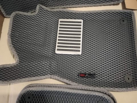 3D коврик EvaForma передний левый на Audi A4 (B6) '00-04, 3D коврики EVA - фото 2 - id-p2000534237
