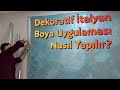 Travertino Dekoratif İtalyan Boya Uygulaması | Profesyonel Boya