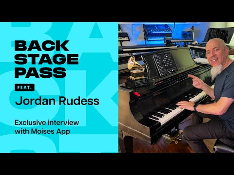 Backstage Pass feat. Jordan Rudess - Exclusive Interview with Moises AI - #1