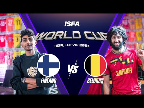 Finland v Belgium (Quarter Final) | ISFA World Cup 2024 - 3v3 Street Football