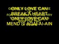 GENE PITNEY, ONLY LOVE CAN BREAK A HEART ...