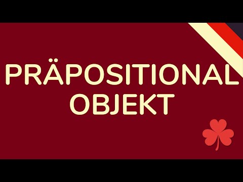PRÄPOSITIONALOBJEKT DEUTSCH (animiert) 🇩🇪