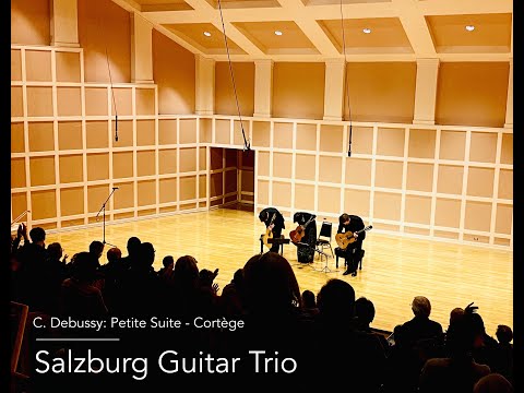 Debussy: Petite Suite - II. Cortège - Salzburg Guitar Trio, Live in Minnesota