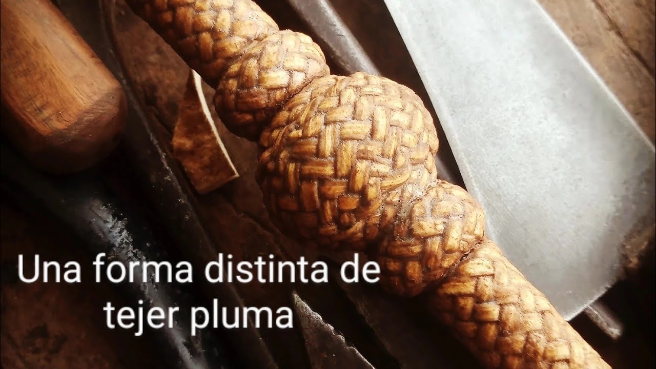 Una forma de tejido pluma poco utilizada y muy sencilla.