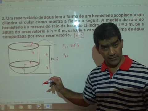 GEOMETRIA ESPACIAL  - AULA 180 -  CILINDRO & ESFERA