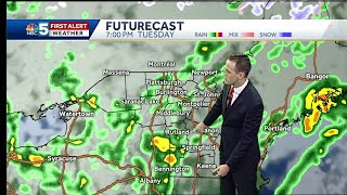 Video: Stray showers linger on Monday (10/22/18)