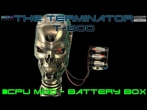 Modifikace - Box Na baterie Pro CPU Port Mod Na Terminator T-800 Agora Models (Custom Battery Pack)