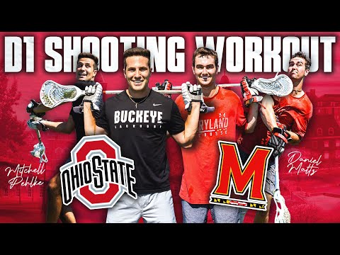 D1 LACROSSE SHOOTING ROUTINE!!