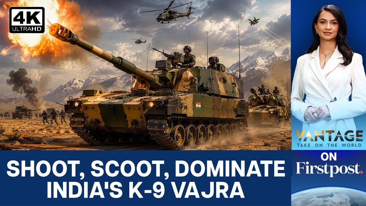 Indian Army Eyes 300 K-9 Vajra Artillery Systems in Mega Deal | Vantage on Firstpost | N18G | 4K
