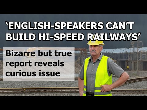 'English-speakers can't build hi-speed rail' says UK Times