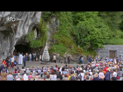 Chapelet du 13 juin 2023 à Lourdes