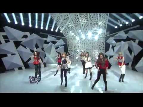 111030 SNSD The Boys @ inkigayo Live Performance