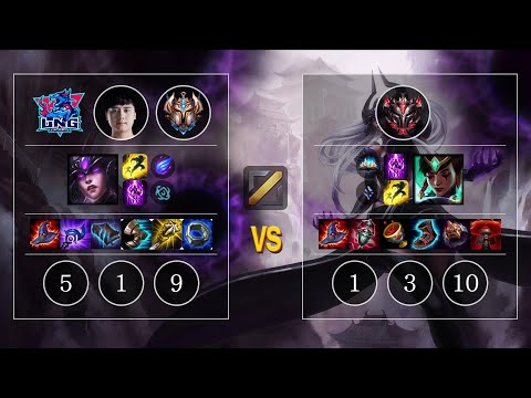 LNG Maple Syndra vs Karma Mid - KR Challenger Patch 10.10