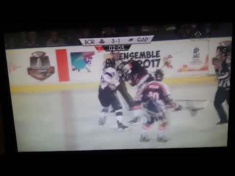 Kevin king vs nicolas besch bagarre (bordeaux - gap)