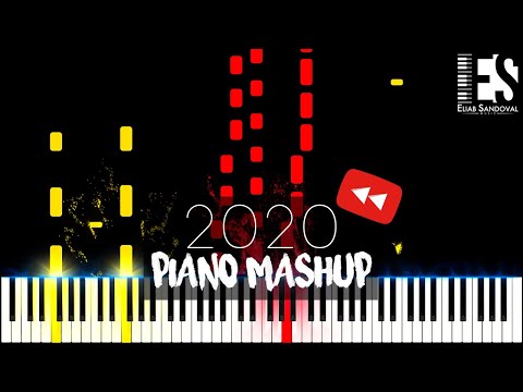 2020 PIANO MASHUP - Top Hits in a 6 Minutes Medley (Piano Tutorial) | Eliab Sandoval