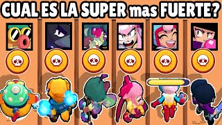 WHICH IS THE STRONGEST SUPER? | WHICH DOES MORE DAMAGE? | NEW BRAWLERS | BRAWL STARS