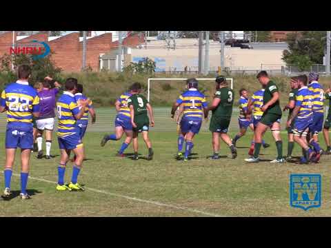 2018 NHRU   prem 3   Rd 10 highlights   Merewether V Hamilton