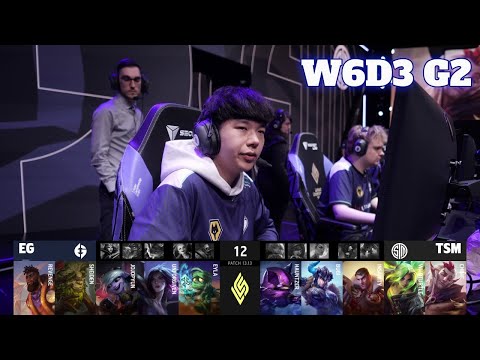 EG vs TSM | Week 6 Day 3 S13 LCS Summer 2023 | Evil Geniuses vs TSM W6D3 Full Game
